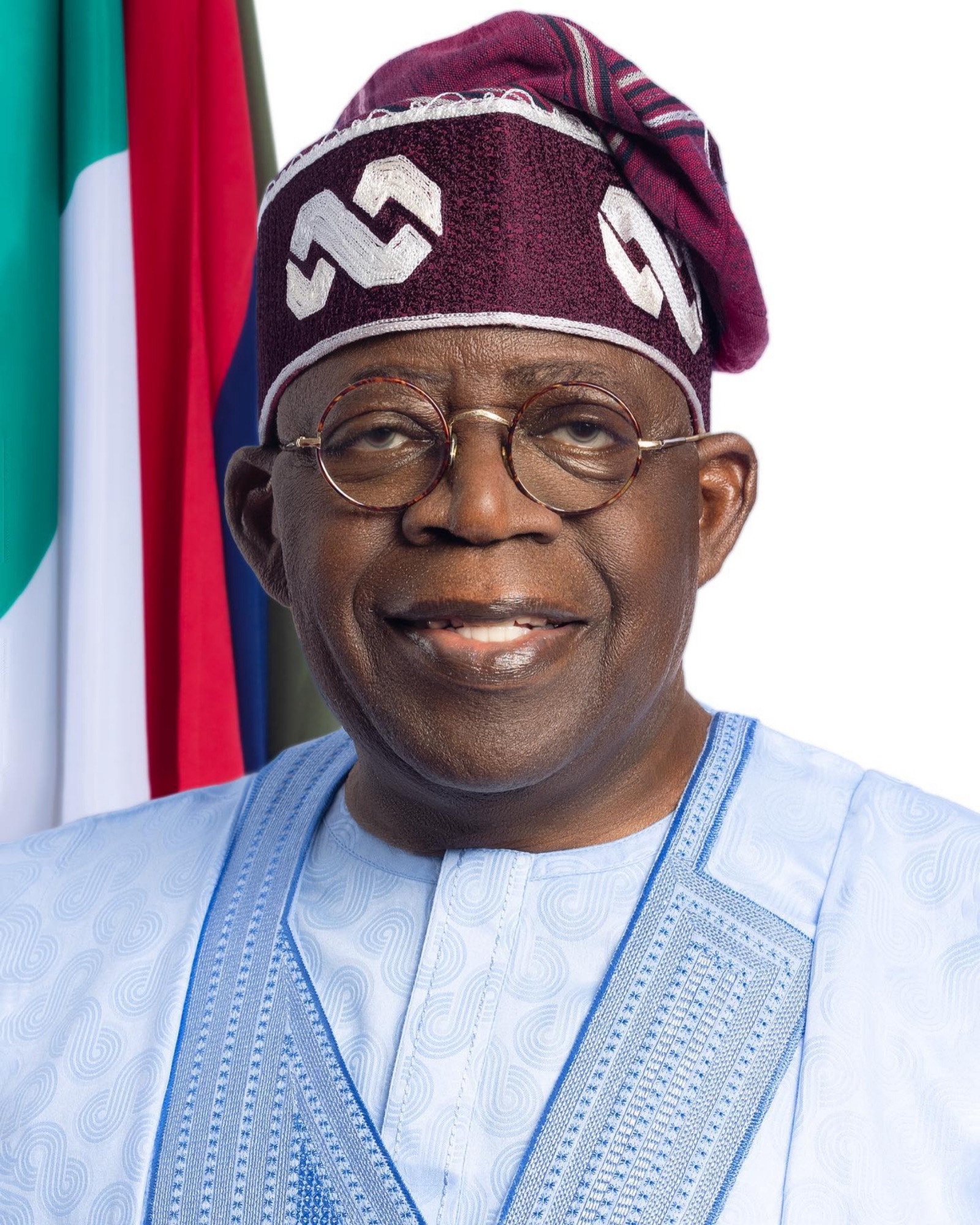 Official portrait of President Bola Ahmed Tinubu