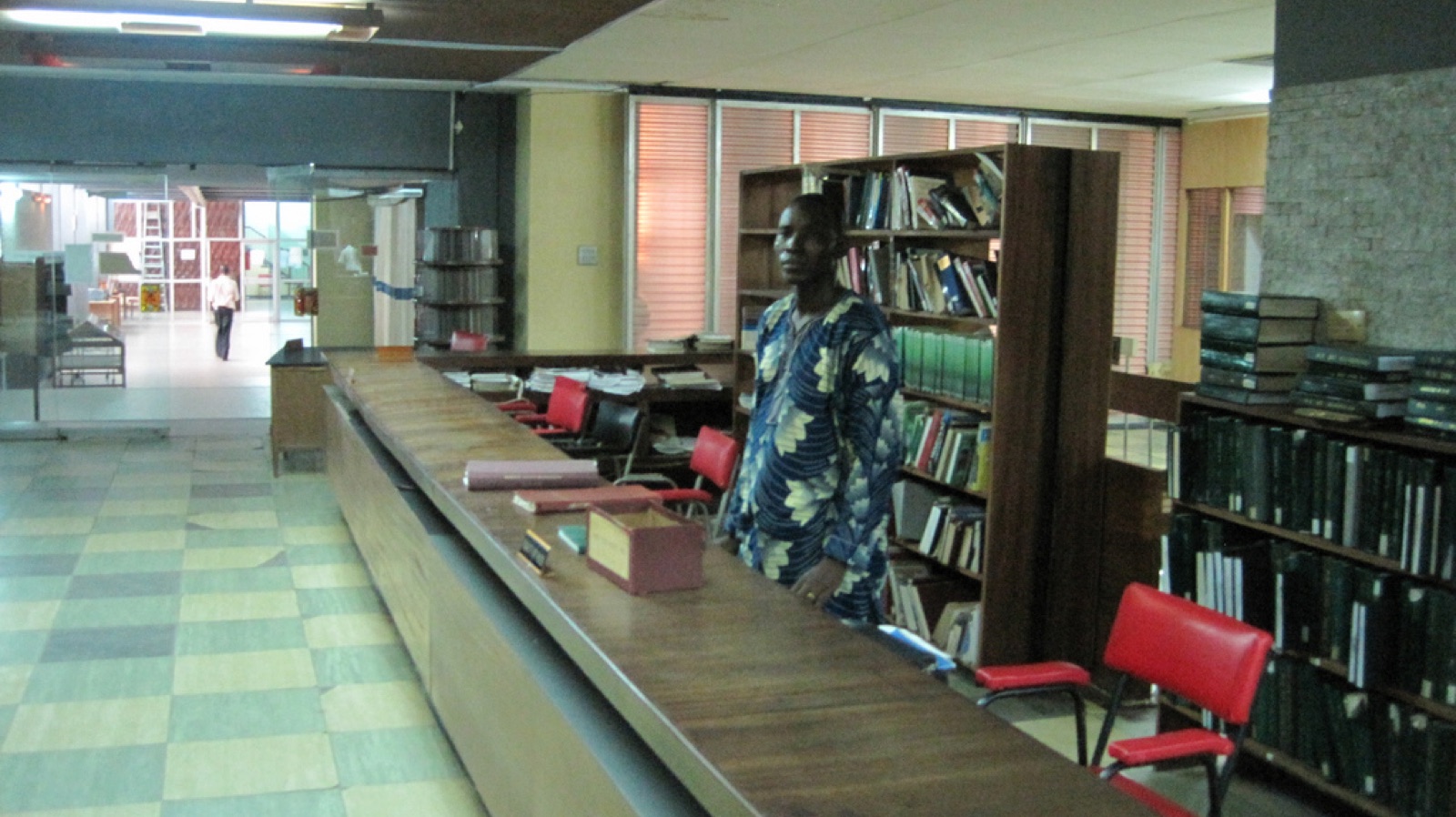 The Kenneth Dike Library building at the University of Ibadan